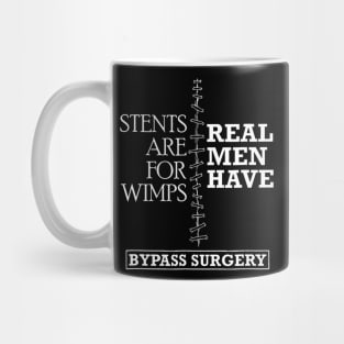 Heart Surgery Survivor After Surgery Recovery Men Bypass Mug